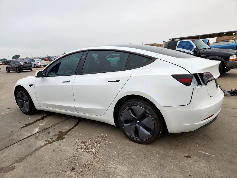 5YJ3E1EA9PF503429 - 2023 TESLA MODEL 3 أبيض صورة 2
