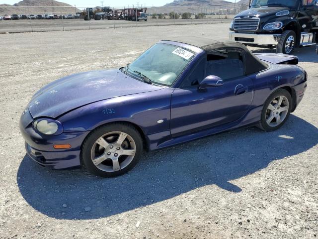 JM1NB353630309111 - 2003 MAZDA MX-5 MIATA BASE PURPLE photo 1