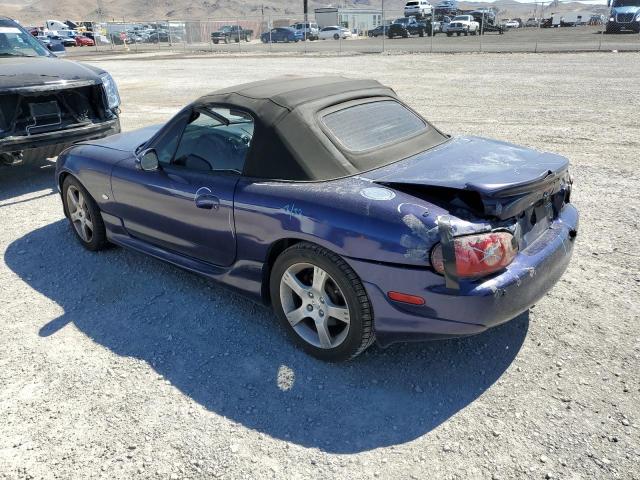 JM1NB353630309111 - 2003 MAZDA MX-5 MIATA BASE PURPLE photo 2