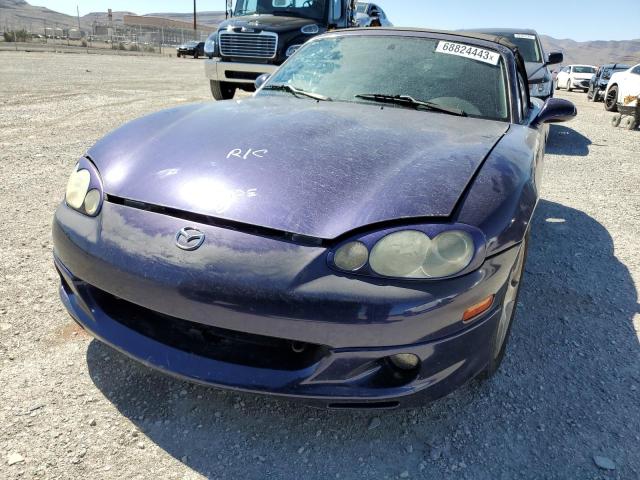 JM1NB353630309111 - 2003 MAZDA MX-5 MIATA BASE PURPLE photo 5