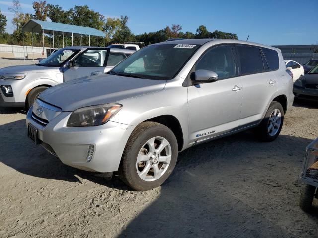 2T3YL4DV7CW001380 - 2012 TOYOTA RAV4 EV SILVER photo 1