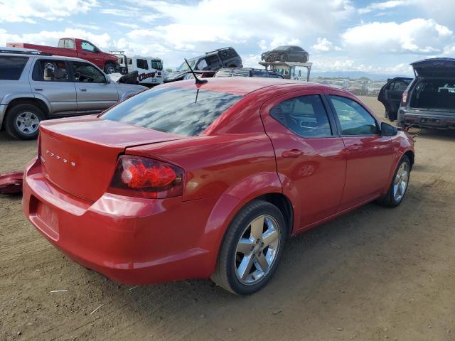 1C3CDZAB1DN594083 - 2013 DODGE AVENGER SE RED photo 3