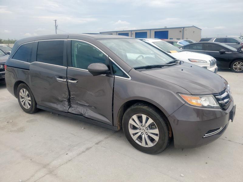 5FNRL5H62GB017642 - 2016 HONDA ODYSSEY EXL GRAY photo 4