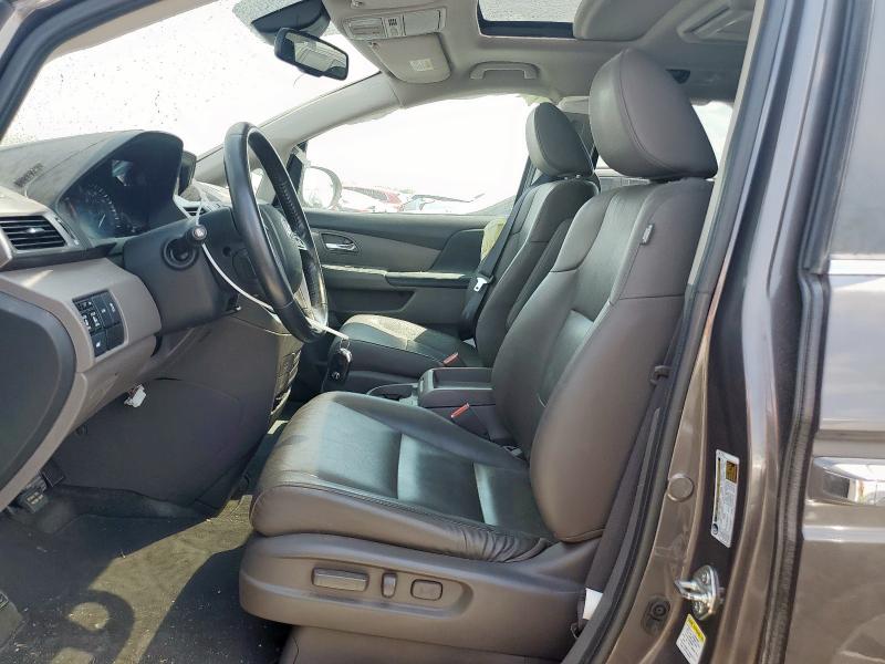 5FNRL5H62GB017642 - 2016 HONDA ODYSSEY EXL GRAY photo 7