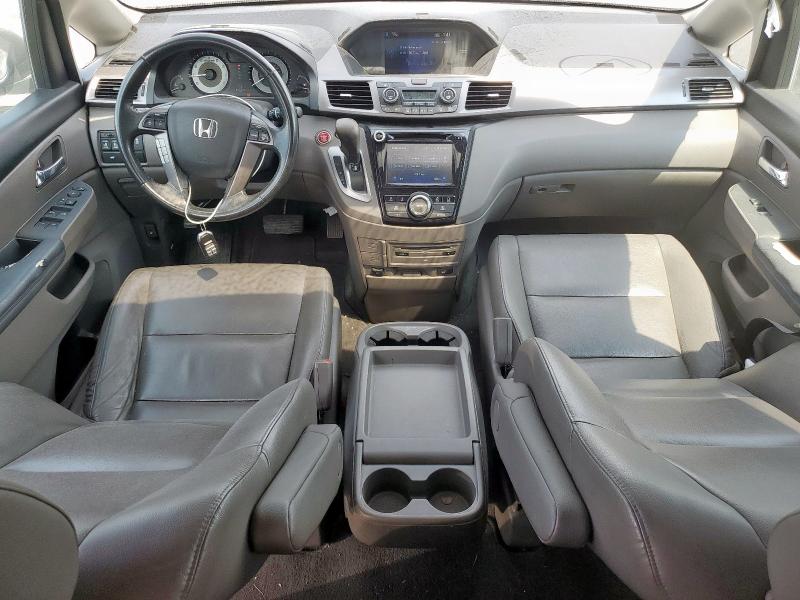 5FNRL5H62GB017642 - 2016 HONDA ODYSSEY EXL GRAY photo 8