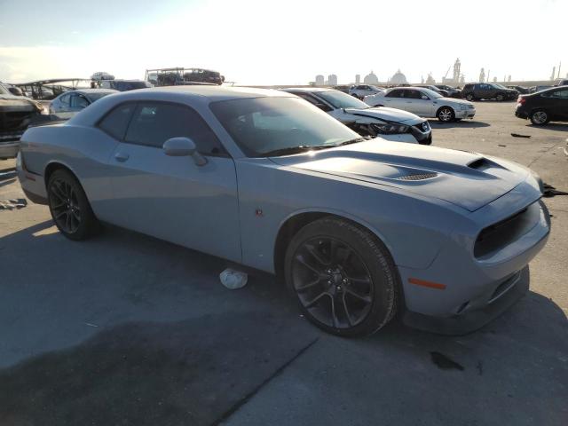 2C3CDZFJ6MH651595 - 2021 DODGE CHALLENGER R/T SCAT PACK GRAY photo 4