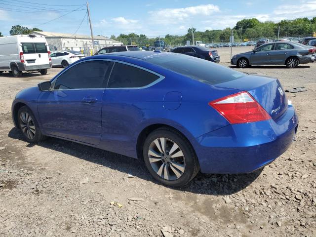 1HGCS12878A020141 - 2008 HONDA ACCORD EXL BLUE photo 2