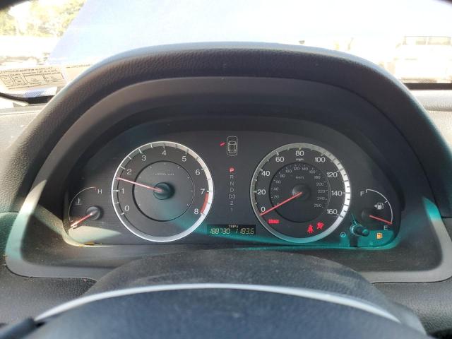 1HGCS12878A020141 - 2008 HONDA ACCORD EXL BLUE photo 9