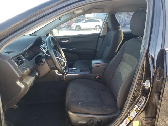 4T4BF1FKXFR484171 - 2015 TOYOTA CAMRY LE BLACK photo 7