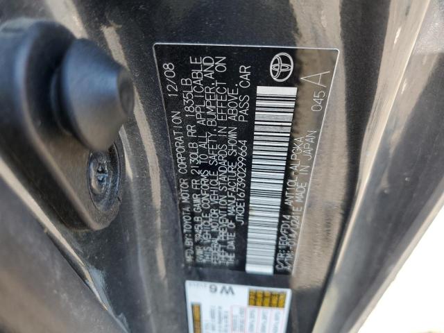 JTKDE167390299664 - 2009 TOYOTA SCION TC 灰色 照片 12