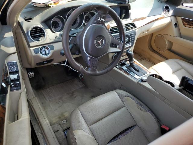 WDDGF8BB9CR240812 - 2012 MERCEDES-BENZ C 300 4MATIC BURGUNDY photo 8