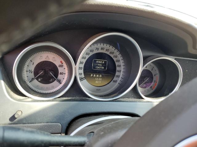 WDDGF8BB9CR240812 - 2012 MERCEDES-BENZ C 300 4MATIC BURGUNDY photo 9