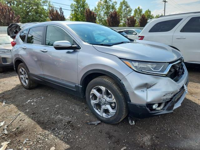2HKRW2H86JH693088 - 2018 HONDA CR-V EXL SILVER photo 4