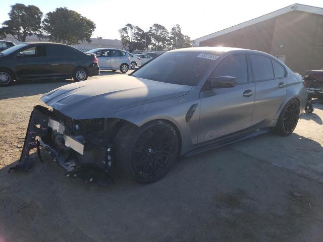 WBS43AY05PFP29579 - 2023 BMW M3 COMPETITION GRAY photo 1