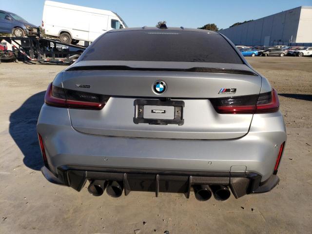 WBS43AY05PFP29579 - 2023 BMW M3 COMPETITION GRAY photo 6
