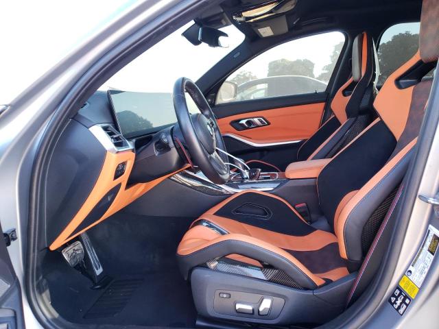 WBS43AY05PFP29579 - 2023 BMW M3 COMPETITION GRAY photo 7