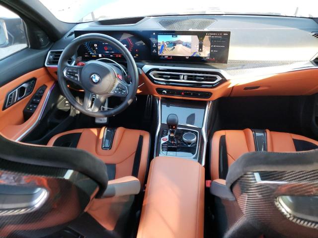 WBS43AY05PFP29579 - 2023 BMW M3 COMPETITION GRAY photo 8