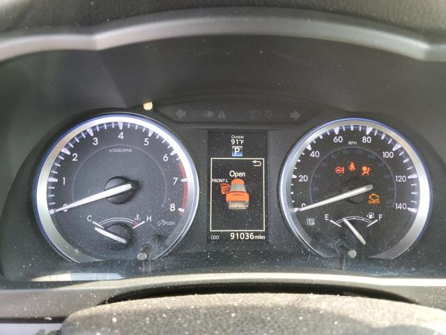 5TDKKRFH3GS187018 - 2016 TOYOTA HIGHLANDER XLE Bordo foto 9