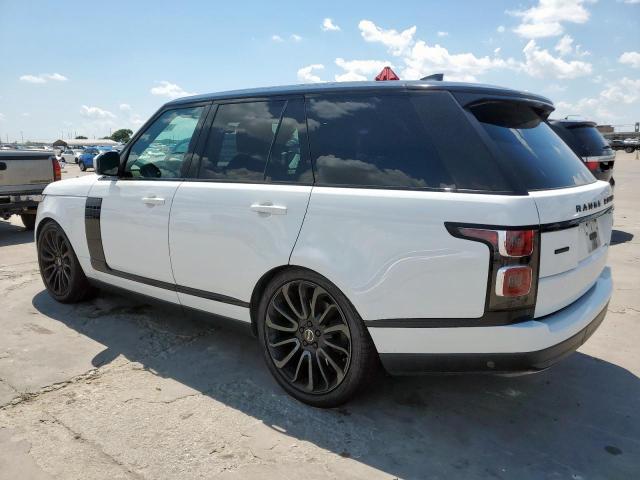SALGS2SV2JA504437 - 2018 LAND ROVER RANGE ROVE HSE WHITE photo 2