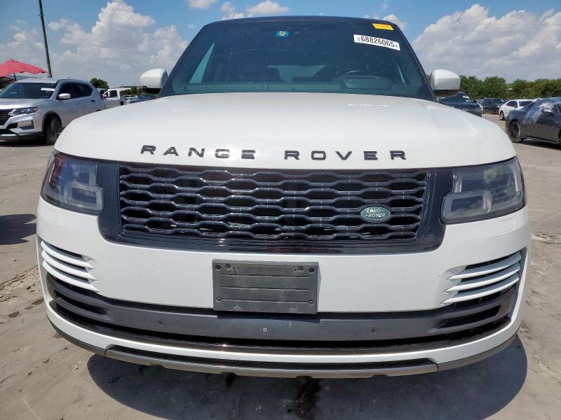 SALGS2SV2JA504437 - 2018 LAND ROVER RANGE ROVE HSE WHITE photo 5