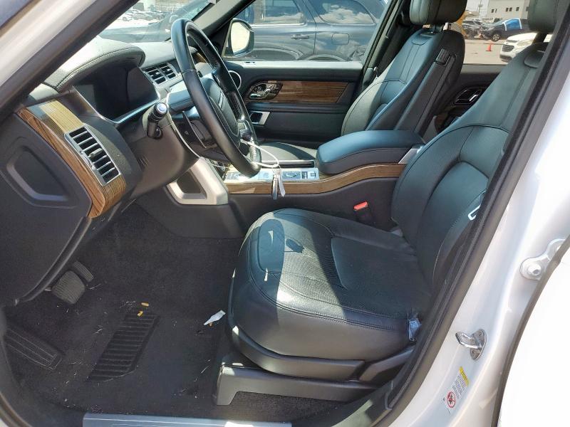 SALGS2SV2JA504437 - 2018 LAND ROVER RANGE ROVE HSE WHITE photo 7