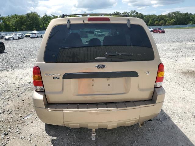 1FMCU03107KA28333 - 2007 FORD ESCAPE XLT TAN photo 6