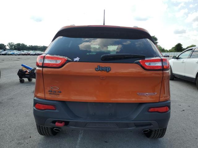 1C4PJMBS5FW527071 - 2015 JEEP CHEROKEE TRAILHAWK 橙色 照片 6
