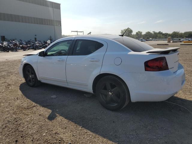 1C3CDZCBXDN740817 - 2013 DODGE AVENGER SXT WHITE photo 2