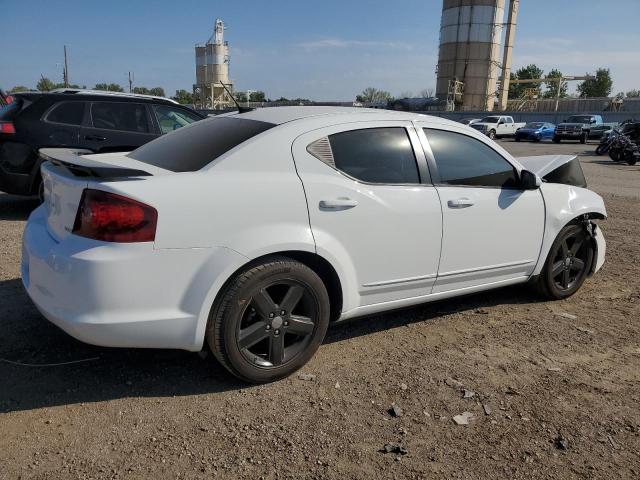 1C3CDZCBXDN740817 - 2013 DODGE AVENGER SXT WHITE photo 3