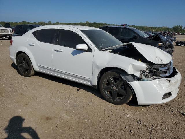 1C3CDZCBXDN740817 - 2013 DODGE AVENGER SXT WHITE photo 4