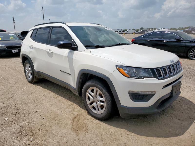 3C4NJCAB7JT286177 - 2018 JEEP COMPASS SPORT Biały zdjęcie 4