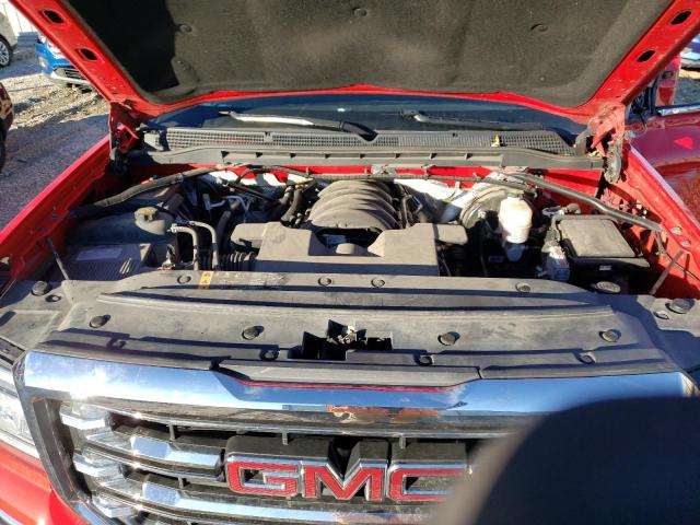 3GTU2NEC1HG386060 - 2017 GMC SIERRA K1500 SLT RED photo 11