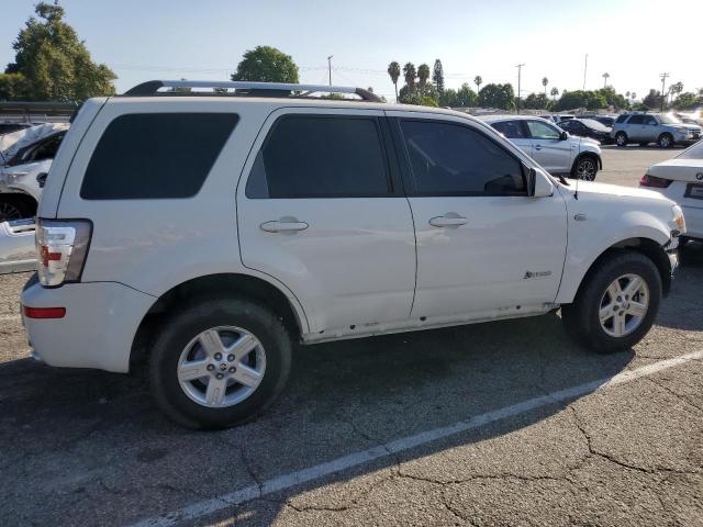 4M2CU29349KJ12564 - 2009 MERCURY MARINER HYBRID WHITE photo 3