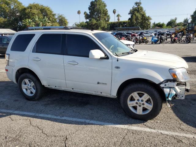 4M2CU29349KJ12564 - 2009 MERCURY MARINER HYBRID WHITE photo 4