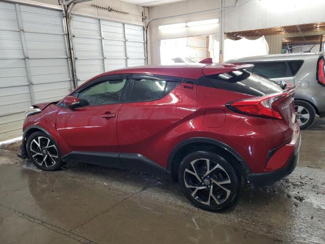 JTNKHMBXXJ1008276 - 2018 TOYOTA C-HR XLE 勃艮第红 照片 2