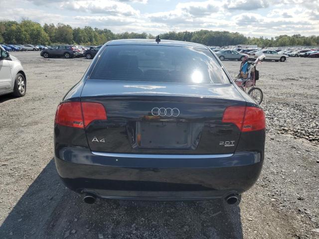 WAUDF78E48A040920 - 2008 AUDI A4 2.0T QUATTRO BLACK photo 6