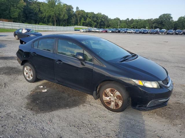 19XFB2F54DE009655 - 2013 HONDA CIVIC LX BLACK photo 4