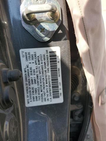 2HGFB2F56DH517213 - 2013 HONDA CIVIC LX GRAY photo 13