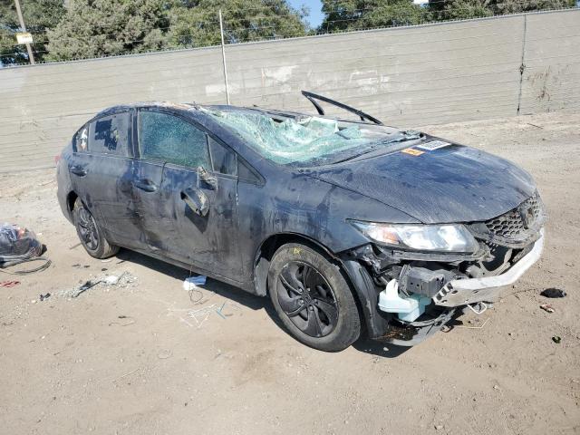 2HGFB2F56DH517213 - 2013 HONDA CIVIC LX GRAY photo 4