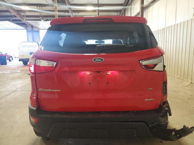 MAJ6S3GLXKC296416 - 2019 FORD ECOSPORT SE Rot Foto 6