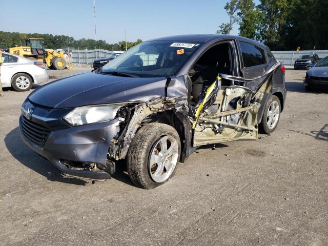 3CZRU5H50GM727911 - 2016 HONDA HR-V EX GRAY photo 1