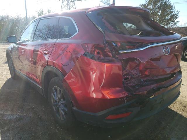 JM3TCBCY1M0510565 - 2021 MAZDA CX-9 TOURING RED photo 2