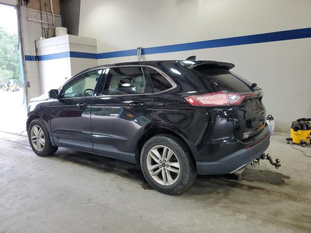 2FMPK4J89JBB80790 - 2018 FORD EDGE SEL BLACK photo 2