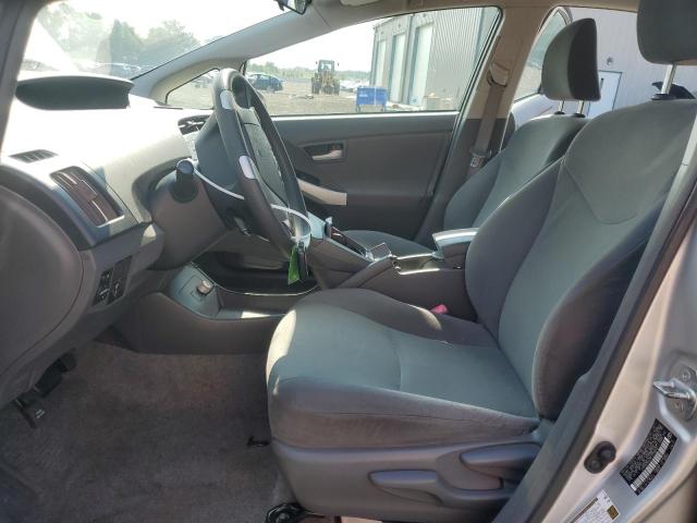 JTDKN3DU7B1473254 - 2011 TOYOTA PRIUS SILVER photo 7