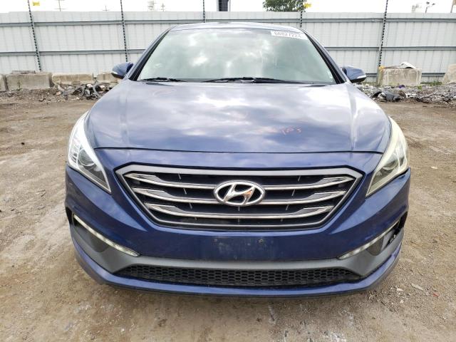 5NPE34AF9HH521689 - 2017 HYUNDAI SONATA SPORT BLUE photo 5