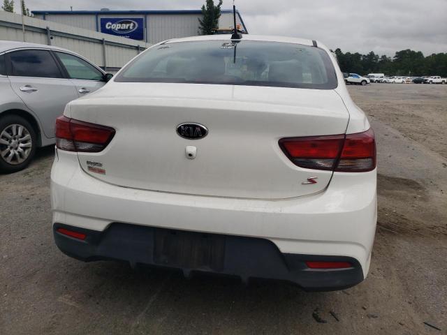 3KPA24ABXJE076789 - 2018 KIA RIO LX WHITE photo 6