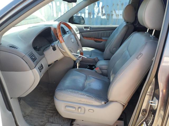 5TDZK22C79S234263 - 2009 TOYOTA SIENNA XLE BLUE photo 7