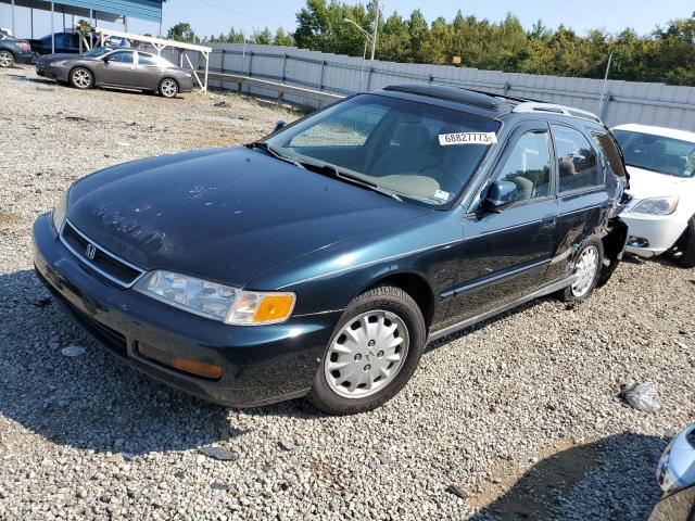 1HGCE1894VA003476 - 1997 HONDA ACCORD EX GREEN photo 1