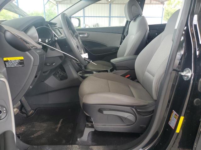 5NMZT3LBXJH084665 - 2018 HYUNDAI SANTA FE S BLACK photo 7