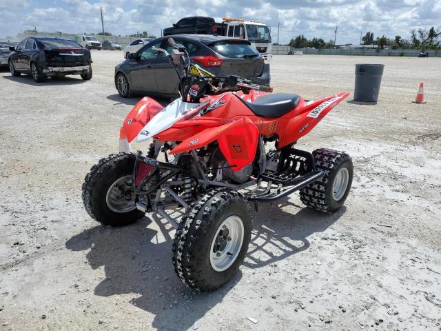 1HFTE2306E4502605 - 2014 HONDA TRX400 X RED photo 2